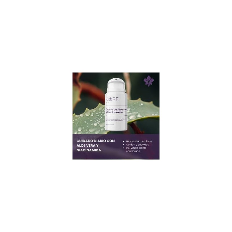 Crema de Aloe Vera y Niacinamida