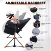 WORKOOT Portable Hammock Chair, Camping Chair, Rocker Camping Chair, Swinging
