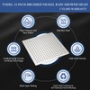 16 Inch Rain Shower Head Brushed Nickel Ceiling Mount 304
