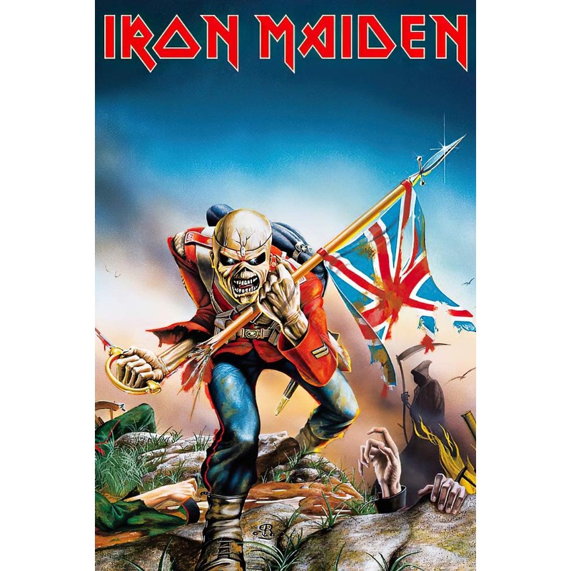 POSTER STOP ONLINE Iron Maiden - Music Poster (Trooper) (Size