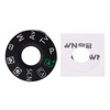 Camera Parts, Camera Function Dial Cover Plate Mode Interface with