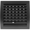 Repa Market Anthracite Adjustable Ventilation Grill - Louvered Air Vent
