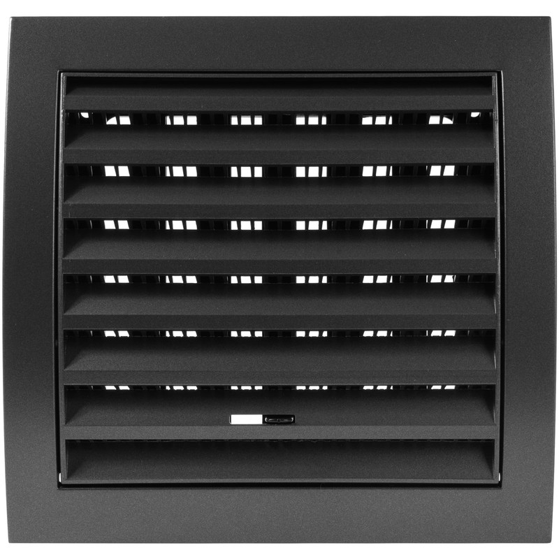 Repa Market Anthracite Adjustable Ventilation Grill - Louvered Air Vent