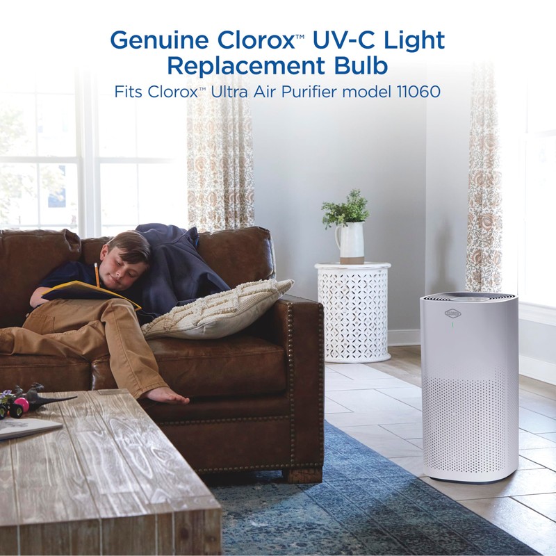 Genuine UV-C Replacement Bulb for Clorox ULTRA Air Purifier