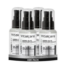 Vitalcare Laminplex Laminplex Repair Oil Serum for Dull and Damaged Hair, 4 x 50 ml