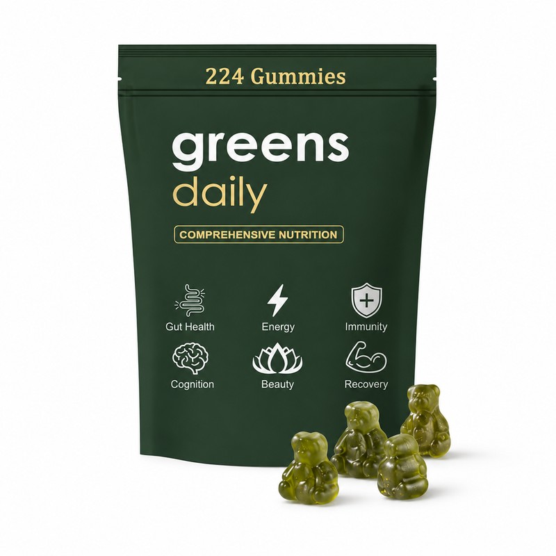 Greens Gummies for Women – Chlorella & Spirulina Vitamin Gummies