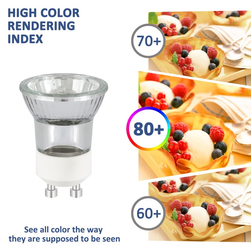 Caldarax Pack of 8 GU10 Mini 35 W Halogen Bulbs
