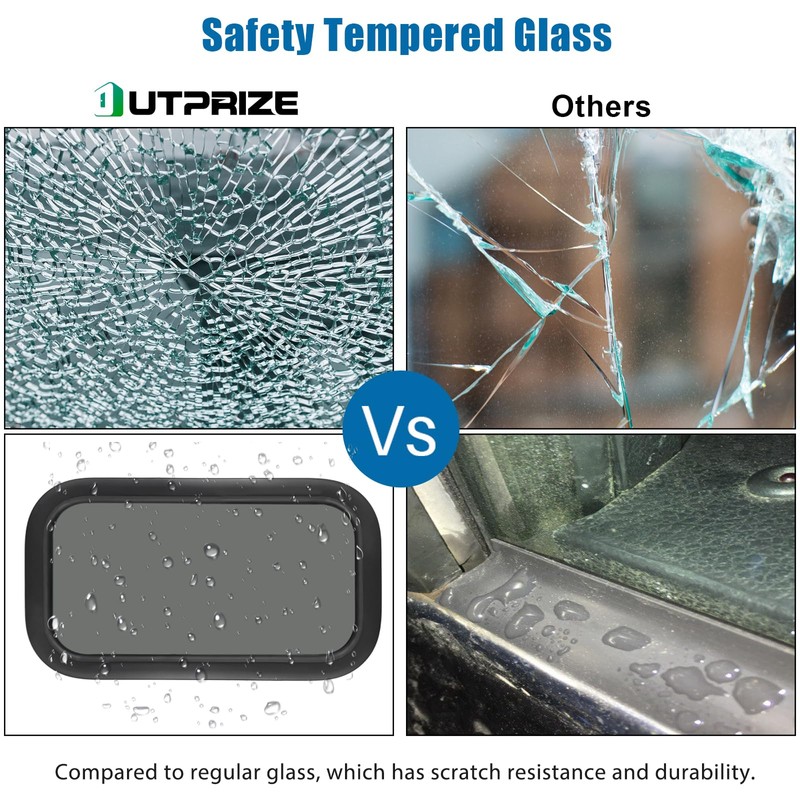OUTPRIZE Fixed RV Window, 28" W x 16" H Tinted