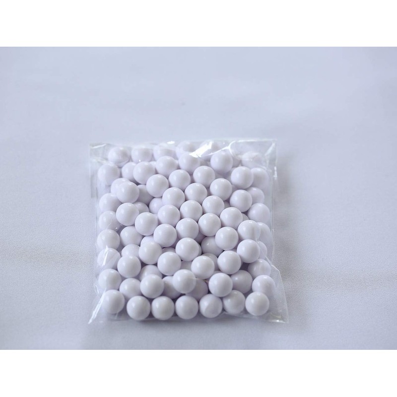 White Lottery Ball (100 Ball Set) Rattle, Rattle, Lucky Draw,