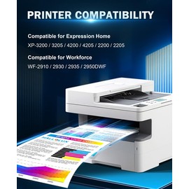 XP 3200 Laser Printer for Epson Expression Home XP 3200 Printer WLAN High Print Speed
