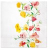 Paw Lunch Napkin Pack of 20, Delicate Flowers, 33 x