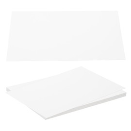 PATIKIL 12x8x0.01" Chipboard Sheets, 20Pcs 12PT Thick Book Board Binders Board Sturdy Bookbinding Supplies for Book Binding Cover, White