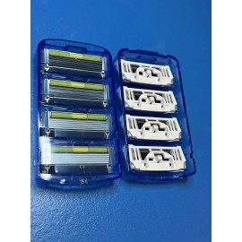 Dollar Shave Club 8 DOLLAR SHAVE CLUB  RAZORS "EXECUTIVE" 6 BLADE (2 PKS OF 4 CARTRIDGES)