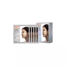 IOPE 아이오페 멀티 비타민 10 얼티밋 토닝 겔 마스크 5매 IOPE Multi Vitamin 10 Ultimate Toning Gel Mask 5 Sheets [Single item FREE]