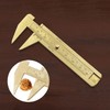 Vernier Caliper, Vernier Caliper, Vernier Caliper, Brass Double Scale Ruler