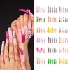 Lovful Curved Long Nails H26-H220 10Pcs Handmade Acrylic Press On