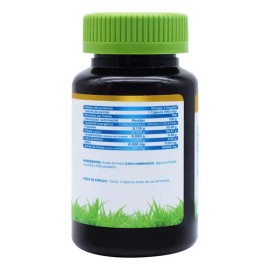 Omega 3 Vegetal (aceite De Linaza) 180 Cáps Vidanat Vegano Sabor Sin sabor                                                                            