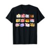 Meemeow Cats Plush Shirt Squishy Pink T-Shirt