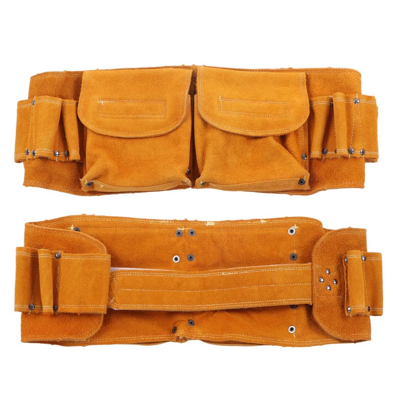 Repair Tool Cowhide Fanny Pack Electrician Waist Pack Hardware Parts