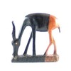 Gazelle carving in Ebony wood 8 cm - Single or