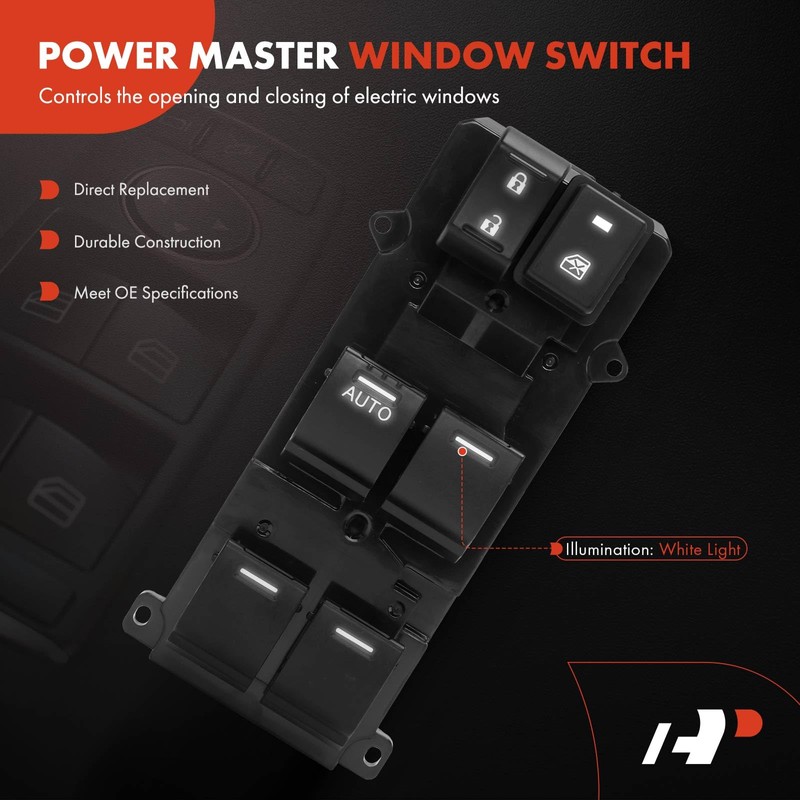 A-Premium Master Power Window Switch Compatible with Honda Civic 2012