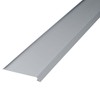 INEFA Roof Strip for Gutter, Double-Sided Edged, 2 m, Grey