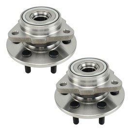 KAX 515007 Pair Front Wheel Hub Bearing Compatible with 1999-2003 Dodge Durango 5.9L 4WD,6 Lug