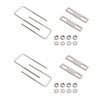 Aoje-Link Square Bolt 55mm Internal Width M8 Thread 304 Stainless