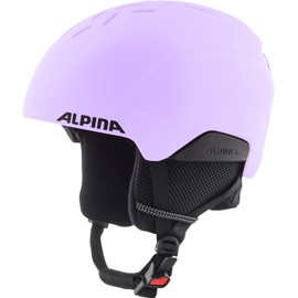 ALPINA PIZI Unisex Children's Ski Helmet, Lilac Matt, 46-51 cm