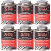 Chemical Vulcanizing Cement X-Tra Seal Tire Tube Paste 6 Pack