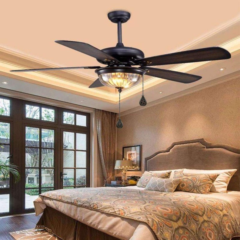 Dotlite Bronze Ceiling Fan Pull Chain Set, Decorative Fan Pull