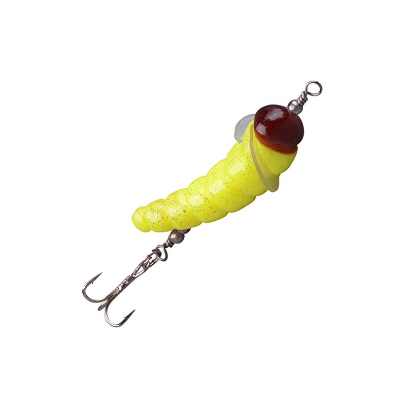 Trout Master Camola Bee Larvae Imitation for Trout Fishing, 3.5