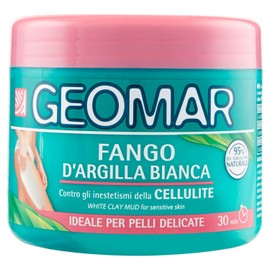 Geomar White Clay Anti-Cellulite Mud for Delicate Skin, 500 ml