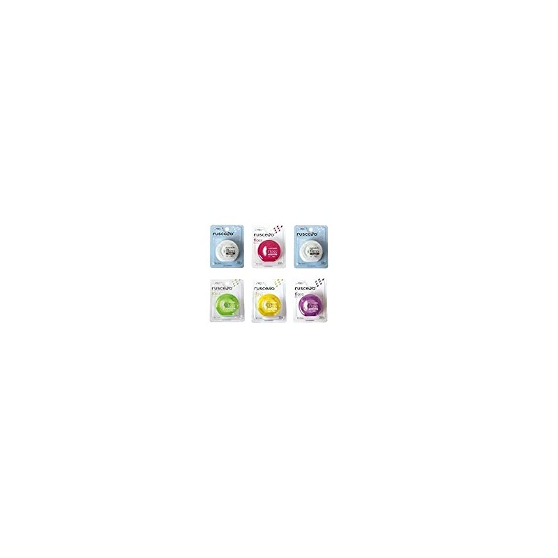 GC Rushello Floss 98.8 ft (30 m), Assorted 6 Pieces