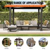 ITeVe.GD Pergola DIY Bracket Kits,2-Way L Shaped Corner Brackets for