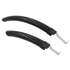 NOGUCHI 028305 Fender for 700C Fender Front and Rear Set, Black, One-Touch Detachment, Caliper Fixed Type