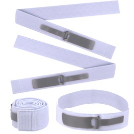 4 Pcs Catheter Leg Bag Strap, Urinary Legband Holder Drainage Bag Straps Adjustable Catheters Tube Holder Anti Slip Urinary Incontinence Supplies for Men,Women