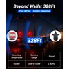 328FT Long Range Magnetic Tow Light Kit with 4/7 Pin