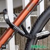 GORIX Chain Lock, Bicycle Dial, Anti-Theft, Heavy Duty (GL-4100), Dial