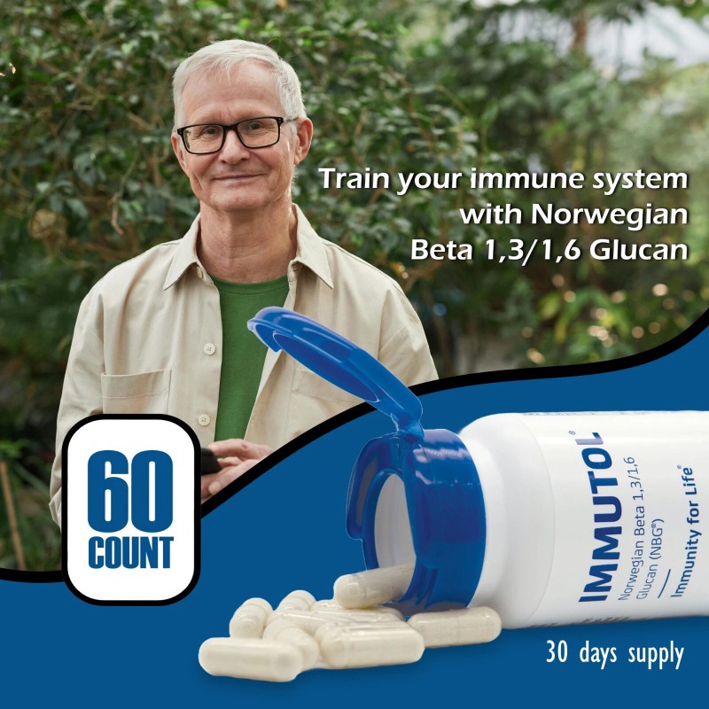 Immunocorp Immutol Immune Support Supplement with 750mg of Beta Glucan