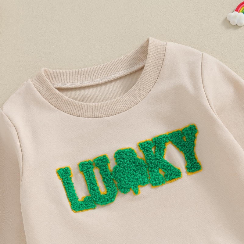 Amnnchya St Patricks Day Toddler Baby Girl Boy Outfit Lucky