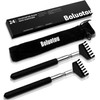 Kuvvfe 2 Pack Portable Extendable Back Scratcher, Stainless Steel Telescoping