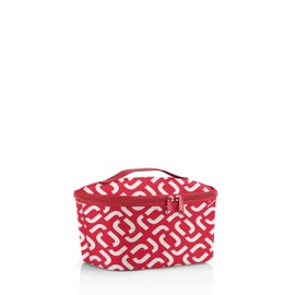 reisenthel Coolerbag S Pocket in Signature Red - Cool Bag Made from Recycled PET Bottles - Ideal for Lunch on the Go