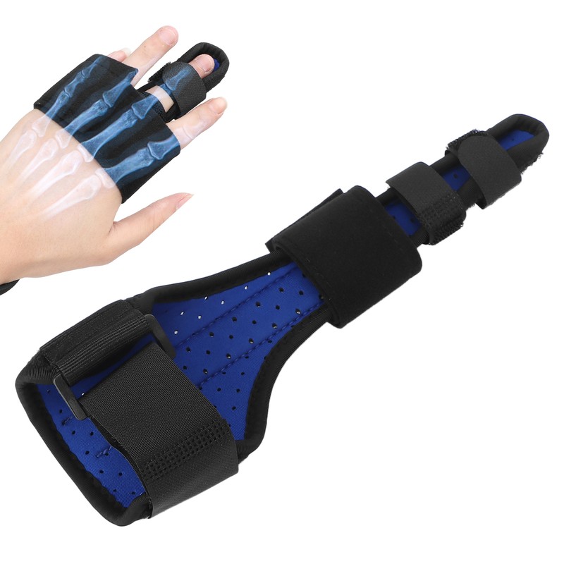 Trigger Finger Guard Splint Detachable Finger Straighter for Bent Mallet