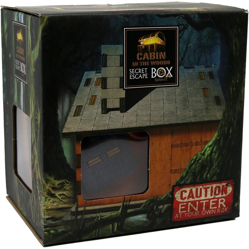 Cabin in the Woods Secret Escape Box - Fun Unusual