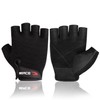 BEACE Weight Lifting Gym Gloves with Breathable Leather Palm for
