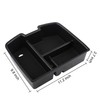 Rying Center Console Organizer Replacement for 2007-2014 GMC Sierra Yukon