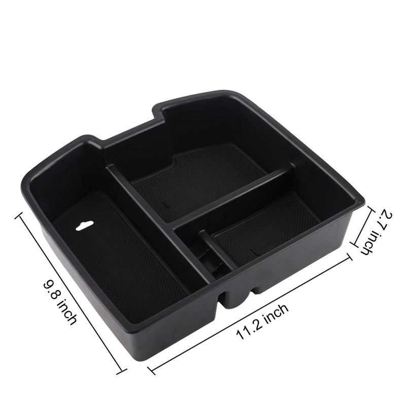 Rying Center Console Organizer Replacement for 2007-2014 GMC Sierra Yukon