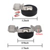 Heavy Duty Magnetic Cable Holder Clips, Anti-Scratch Magnetic Cord Organizer,
