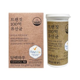 Simple Day Transit 10 Billion Lactic Acid Bacteria 340mg x 30 Capsules / Circle / 담백하루 트랜짓 100억 유산균 340mg x 30캡슐 / 써클